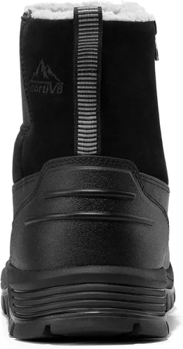 Vista 7 de NORTIV 8 Botas de nieve de invierno para hombre, impermeables, aisladas, sin cordones