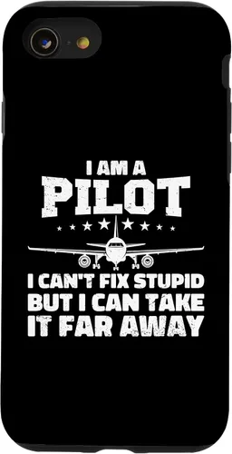 Vista 13 de iPhone 14 Pilot Design For Men Women Aviation Airplane Pilot Funny Case