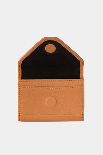 Vista 43 de grande Estuches para tarjetas 3639, Naranja, Tarjetero de cuero con cierre magnético, cartera pequeña de acordeón para mujer