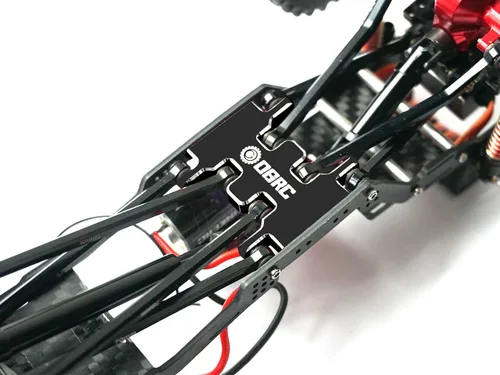 Vista 2 de OGRC - Placa de transmisión de aleación de aluminio para montaje en caja de cambios, piezas de actualización para SCX24 C10 JLU, Gladiator Bronco