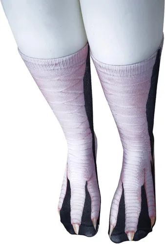Vista 6 de xywlwoer Calcetines con diseño de pata de animal, divertidos regalos de Navidad para hombres, mujeres, adolescentes, niños, adultos, regalos de broma