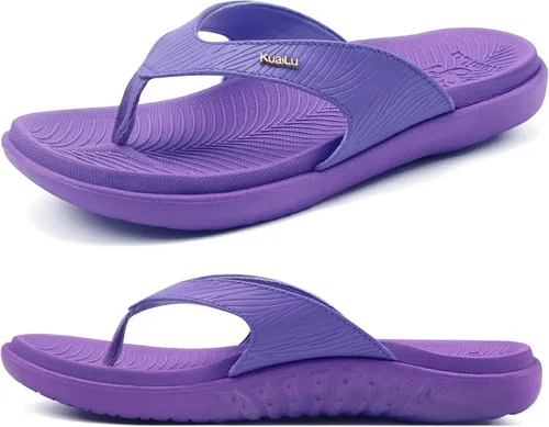 Vista 11 de KuaiLu Sandalias ortopédicas con soporte de arco para mujer