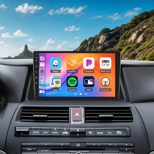 Vista 12 de SIXWIN Android 13 Estéreo del coche para Honda Accord 2008 2009 2010 2011 2012 2013 10.1 pulgadas pantalla táctil 2G+64G CarPlay Android Auto Car