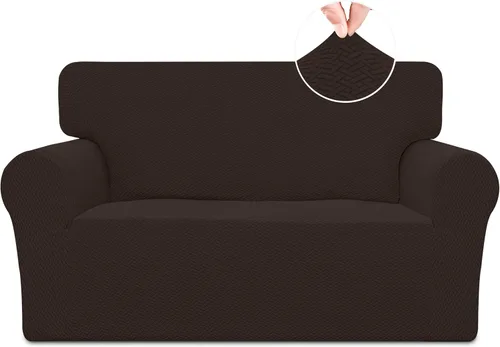 Vista 18 de Easy-Going Funda de sofá reclinable de jacquard elástico, suave de 4 piezas, con lazo elástico, protector de muebles lavable para niños, mascotas