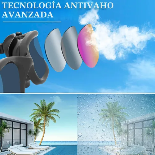 Vista 6 de WIN.MAX - Goggles de natación polarizados, antivaho, antirrayos ultravioleta, sin filtraciones y con visión clara para hombres, mujeres, adultos