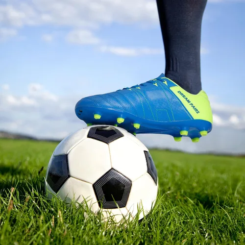 Vista 6 de DREAM PAIRS Zapatos de fútbol con tacos para hombre