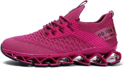 Vista 2 de Vooncosir - Zapatos de correr para mujer, cómodos, a la moda, antideslizantes, para el trabajo, zapato deportivo para caminar, zapatos atléticos