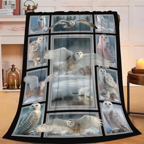 Vista 184 de Manta de águila con la bandera estadounidense y águila calva, regalos para niños, niñas, niños, adultos, mujeres y hombres, suave, acogedora, cálida