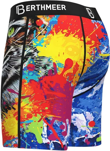 Vista 3 de Calzoncillos tipo bóxer para hombre Ropa interior para hombre Calzoncillos bóxer para hombre Calzoncillos bóxer para niños Absorbe la humedad