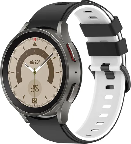 Vista 29 de VeveXiao Correa deportiva compatible con Samsung Galaxy Watch 5 Pro de 1.772 pulgadas/Watch 4 Classic 1.654 pulgadas/1.811 pulgadas, sin huecos