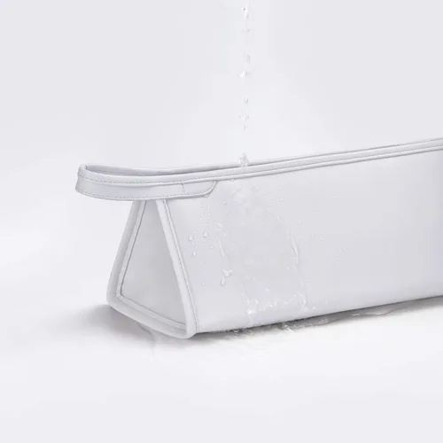 Vista 8 de Estuche de viaje de piel sintética portátil para Dyson Airwrap Styler/Dyson Supersonic Secador de pelo, impermeable, antiarañazos, a prueba de Negro