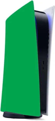 Vista 35 de MightySkins Skin compatible con PS5 / PlayStation 5 Digital Edition - Verde lima sólido Funda protectora de vinilo duradera y única Fácil