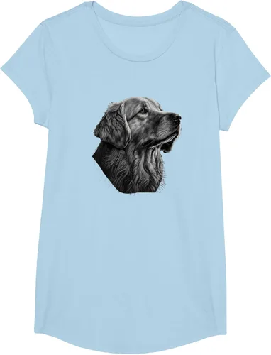 Vista 15 de Camiseta divertida Golden Retriever, Negro