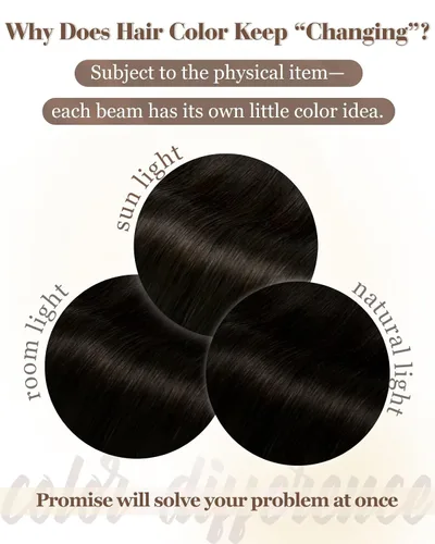 Vista 13 de Hetto . Extensiones de cabello humano rizado con clip, color #1 negro azabache, extensiones de cabello humano ondulado natural para cabeza completa