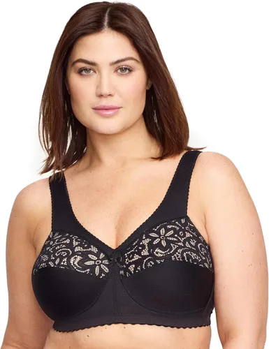 Vista 7 de Glamorise Sujetador MagicLift de algodón con soporte sin varillas #1001 para mujer