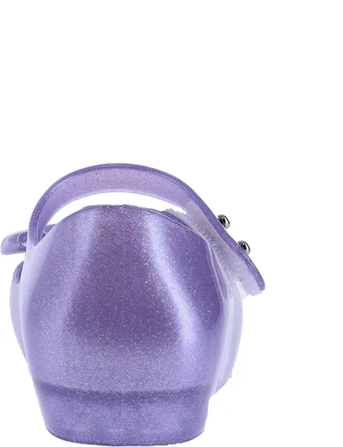 Vista 4 de Zapato Mini Melissa Ultragirl + Disney, estilo bailarina, Mary Jane, para niña