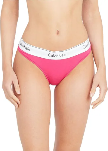 Vista 18 de Calvin Klein Calzones estilo tanga de algodón modernas para mujer Negro
