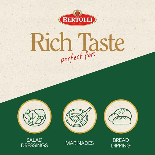 Vista 4 de Aceite de oliva extra virgen Bertolli, sabor rico, 50.7 fl oz