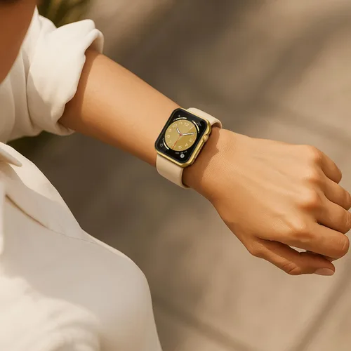 Vista 9 de Misxi Juego de 2 Fundas de Vidrio Templado Compatibles con Apple Watch Series 3 y Series 2 de 1.496 Pulgadas, Protector de Pantalla de Policarbonato