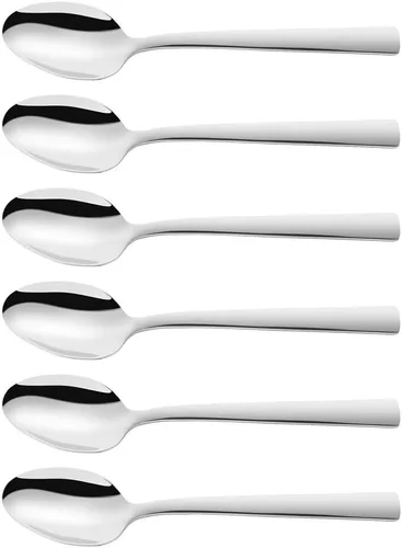Vista 4 de ZWILLING Cena, cucharas largas para beber, 6 piezas, plata