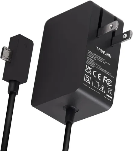 Vista 2 de Cargador Surface 3 13W 5.2V 2.5A Adaptador de Corriente CA Cargador de Cable de Reemplazo para Microsoft Surface 3, Modelo 1623 1624 1645 Tablet