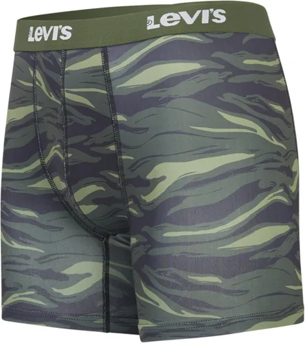 Vista 3 de Levi's Calzoncillos tipo bóxer de microfibra para hombre, ultra suaves, paquete de 4