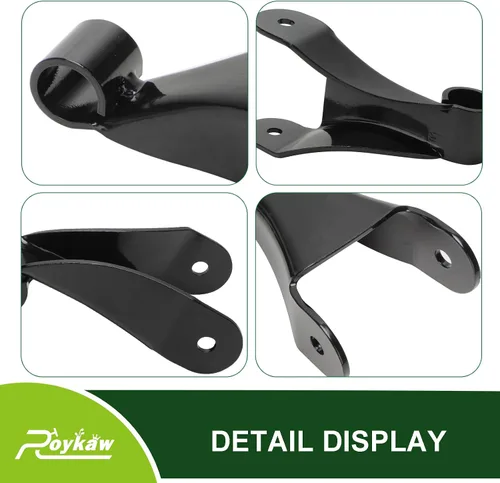 Vista 3 de Roykaw Club Car - Kit de grillete trasero con buje y manguitos para modelos de carrito de golf eléctrico y gas precedente 2004 en adelante