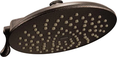 Vista 9 de Moen Velocity S6320BG - Cabezal de ducha tipo lluvia de dos funciones, color dorado cepillado de 8 pulgadas con tecnología de inmersión, S6320BG