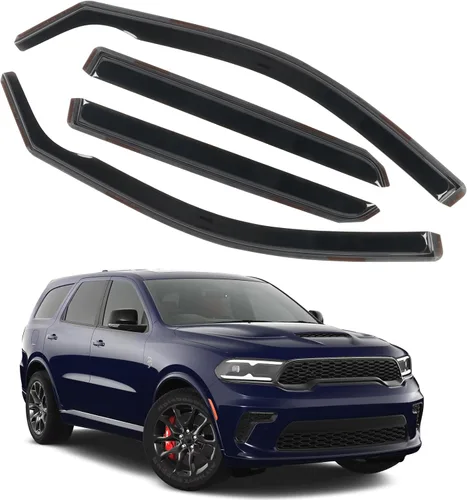 Vista 30 de Protector de lluvia apto para GMC Terrain 2010-2017, deflector de visera de ventana lateral de montaje exterior, protector de sombra de ventilación