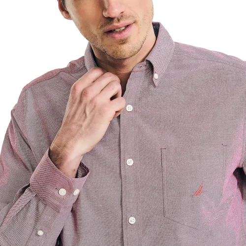 Vista 3 de Nautica Camisa Oxford para hombre