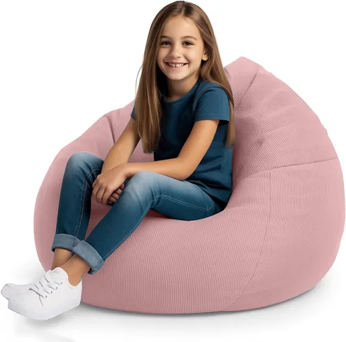 Vista 11 de Funda para silla de almacenamiento de puf de animales de peluche (sin relleno), suave, lavable, rellenable, extraíble, organizador de felpa de alta