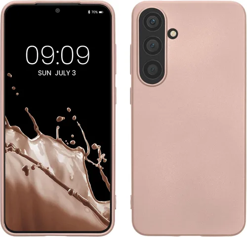 Vista 116 de kwmobile Funda compatible con Samsung Galaxy S23 - Funda protectora de silicona TPU suave y delgada - Piedra antigua