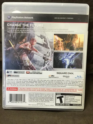Vista 2 de Exclusive Final Fantasy XIII-2 w Collectible Poster PS3