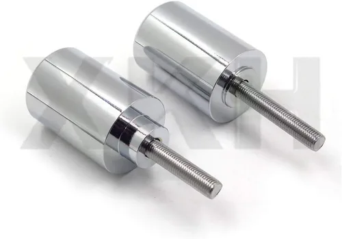 Vista 6 de XKMT-Deslizador de marco de aluminio sin corte compatible con 2000-2001 CBR 929RR 2002-2003 CBR954RR RR cromado [B00YWCUE6W]