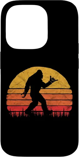 Vista 17 de Funny Shaka Aloha Bigfoot Surfer Believe Dude! Graphic Case for iPhone 17