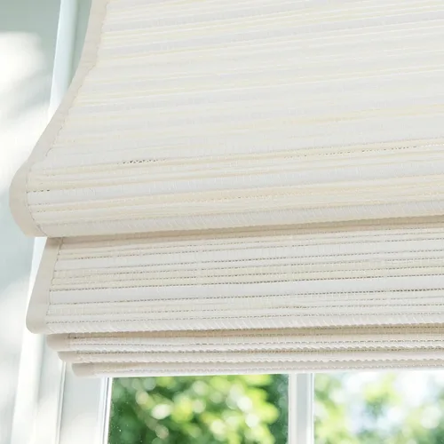 Vista 20 de Persianas Romanas de Bambú Inalámbricas, Persianas para Ventanas, Persianas de Madera Tejida Personalizadas para Ventanas Interiores, Puertas