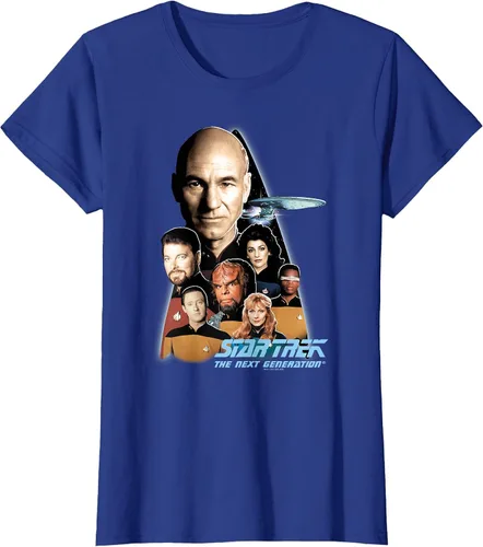 Vista 16 de Star Trek The Next Generation T-Shirt Asphalt Grey