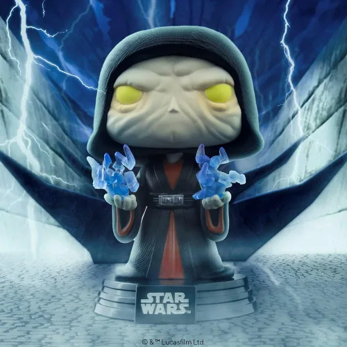 Vista 2 de Funko POP Star Wars: Rise of Skywalker, Ep. 9 - Revitalized Emperor Palpatine - Pelirrojo coleccionable de vinilo, multicolor, estándar (51483)