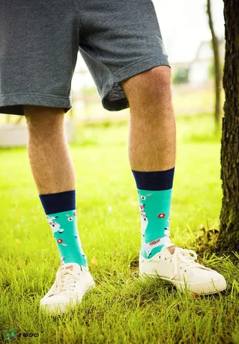Vista 2 de TODO Calcetines divertidos para hombres y mujeres - Calcetines de vestir con diseños novedosos para hombres, divertidos, regalo de Navidad