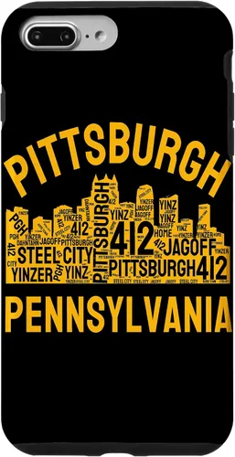 Vista 12 de Carcasa para iPhone 16 Pittsburgh Pennsylvania Steel City Skyline 412 Yinz Home