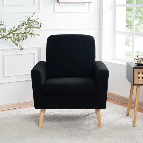 Vista 14 de Ariana Silla Giratoria de Barril de 360 Grados Silla de Acento Giratoria para Sala de Estar con Reposabrazos Silla de Acento Pequeña para el Hogar