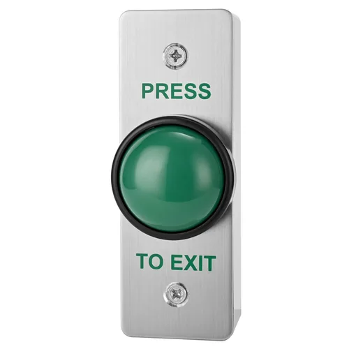 Vista 6 de Presione el botón de salida para el control de acceso de la puerta Botón de presión grande IP68 Impermeable 304 Shell de acero inoxidable NO/COM