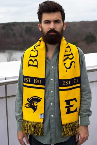 Vista 6 de Tradition Scarves ETSU - Bufanda tejida clásica de los East Tennessee State Buccaneers
