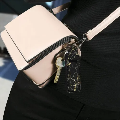 Vista 5 de Coldinair Llavero con estampado de moda para mujeres y niñas