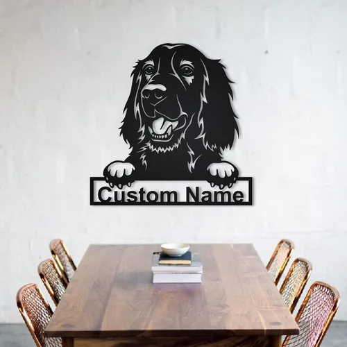 Vista 19 de zouwii Letrero de metal personalizado para perro Airedale Terrier Letrero de metal personalizado Airedale Terrier Airedale Terrier divertido