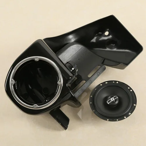 Vista 3 de TCT-MOTORPARTS Carenaduras inferiores ventiladas con caja de altavoces de 6 1/2" para Harley Touring Road King Street Electra Glide Road Glide Ultra