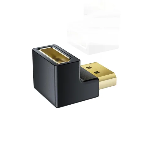 Vista 2 de Adaptador de zócalo Displayport 1.4 de 90 grados Modelo A de ALYYDBG