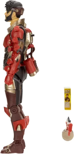 Vista 11 de Apex Legends Mirage Figura de acción coleccionable de 6 pulgadas (Legendary: Folk Hero)