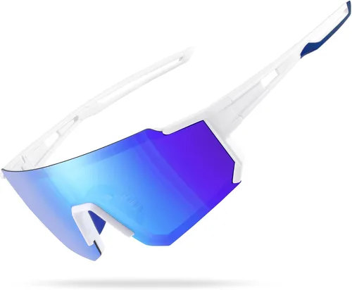 Vista 11 de Gafas de sol polarizadas deportivas para hombres y mujeres, gafas de sol para pesca, ciclismo, bicicleta de montaña, béisbol con protección UV