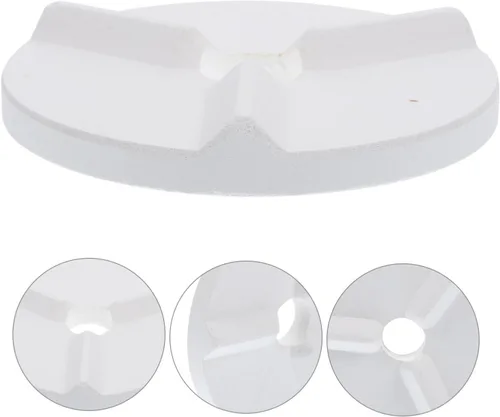 Vista 4 de COHEALI 5 unids alta cerámica metal DIY horno herramienta arcilla refractario soporte cerámica estera quemar temperatura resistente práctica